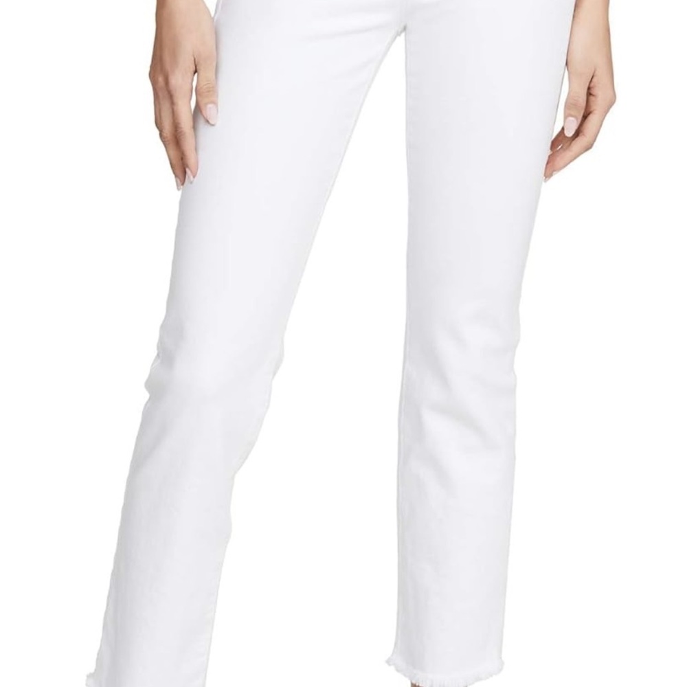 Joe's Jeans The Lara Women's Crisp White Straight Cigarette Leg Jeans
